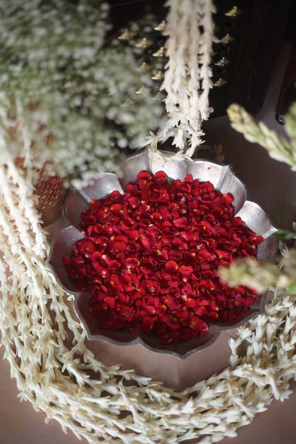 Floral detail — Wedding decor — ITC Grand Goa